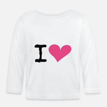 I Heart I Heart - T-shirt manches longues Bébé