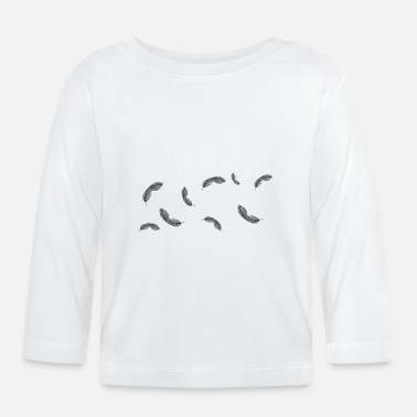 Feather Feathers - Baby Longsleeve Shirt