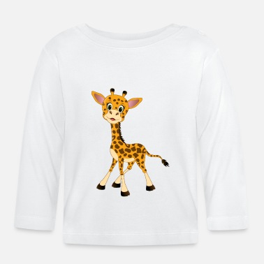 Naissance Girafe - T-shirt manches longues Bébé