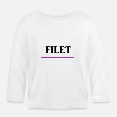 Fillette Filet 55 - T-shirt manches longues Bébé