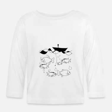 Fish Fishing / Fishing / Fishing - Baby Longsleeve Shirt