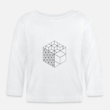 Cube cubes - T-shirt manches longues Bébé