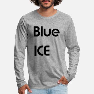 Blue Collar Blue ICE - Männer Premium Langarmshirt