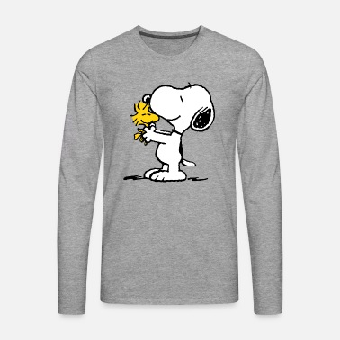 Spreadshirt Peanuts Snoopy Woodstock Und Die Hundehütte Schlafen Unisex Pullover