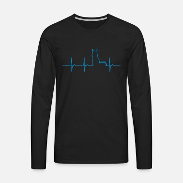 Frequenza del battito cardiaco Maglietta Camicia da gatto