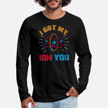 Atom atom - Premium långärmad T-shirt herr