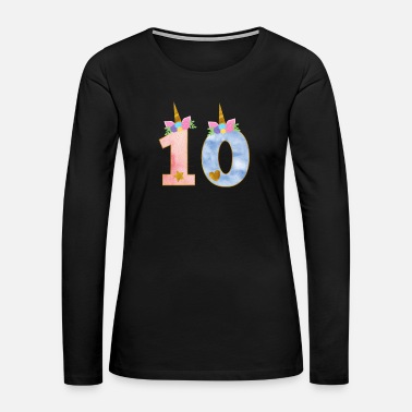 J'Peux Pas J'ai 10 Ans Anniv Licorne Fille Anniversaire T-Shirt 
