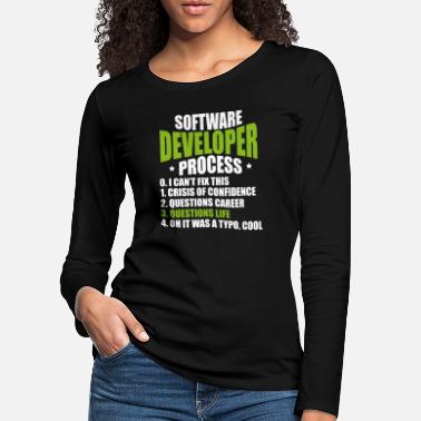 Software sviluppatore di software - Maglietta maniche lunghe premium donna