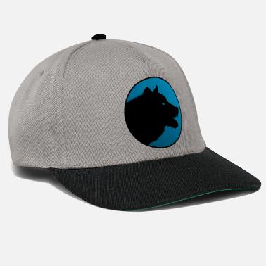 Leavael Lone wolf logo on color - Snapback Cap