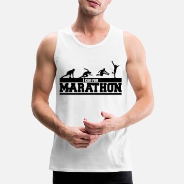 Marathon Marathons Marathon Runners Marathon Half Marathoners - Men&#39;s Premium Tank Top