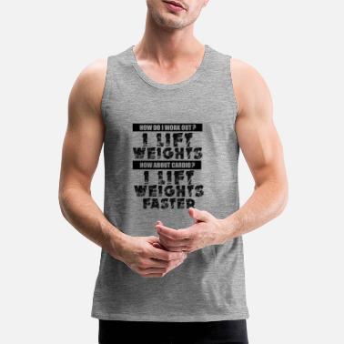 Funny Fitness Lifter GYM shirt - Men&#39;s Premium Tank Top