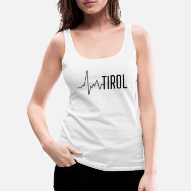 Me Encanta Tirol tirol latido - Camiseta de tirantes premium mujer