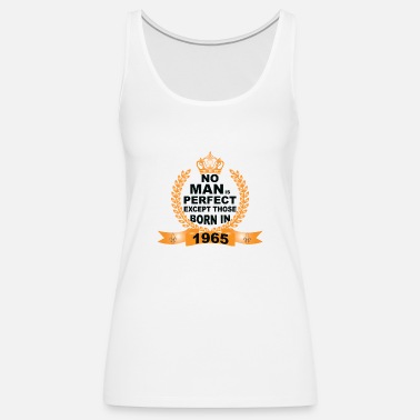No Man Is Perfect Except Those Born In 1972 Birthday Mens Tank Top Sleeveless Shirt