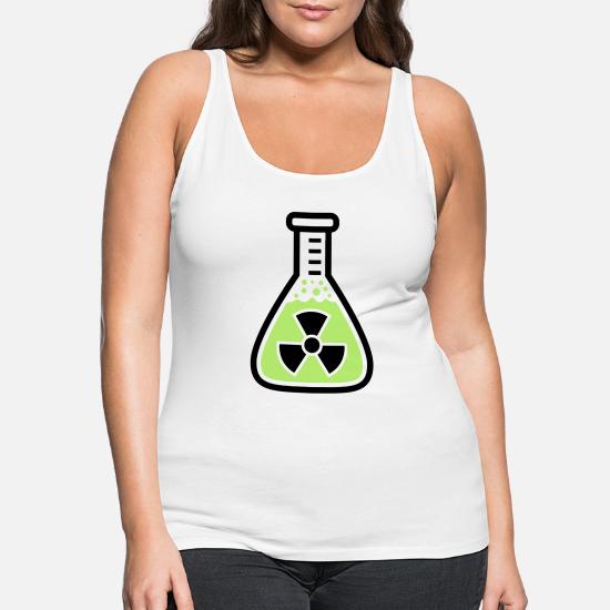 Biohazard Arte Diseño Radiactivo Símbolo Nuclear Camiseta sin Mangas 