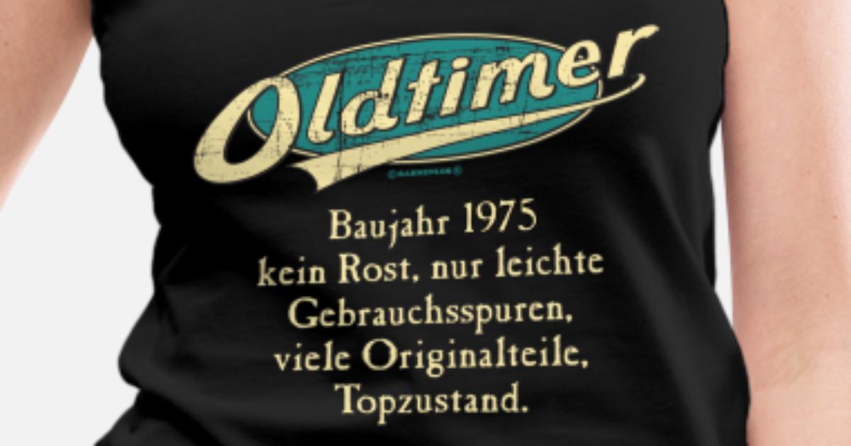 Baujahr 1975 Oldtimer kein Rost Grössen S-M-L-XL-XXL Fun T-Shirt