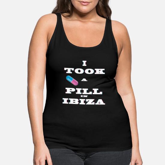 Mantener la calma y partido en Ibiza vacaciones Clubbing Camiseta 