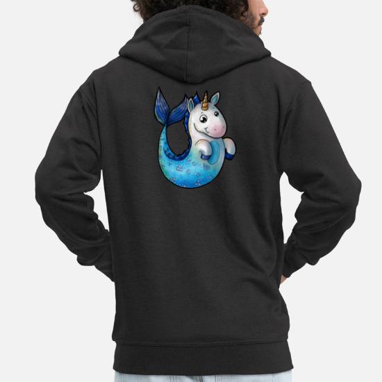 Unicorn Zip Hooded Sweatshirt 