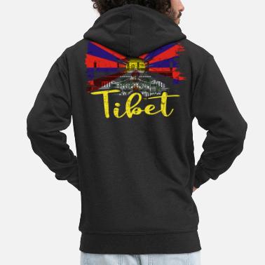 Tibet Tibet - Men&#39;s Premium Zip Hoodie