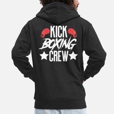 Kickboxing Kickboxing Kickboxing - Mannen premium zip hoodie