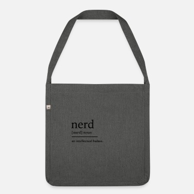 Nerd Nerd nerd - Shoulder Bag recycled