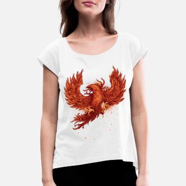 Phoenix Phoenix phoenix - Women&#39;s Rolled Sleeve T-Shirt