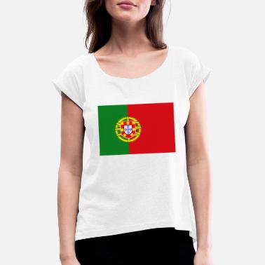 Portugal Nuevo Top Camiseta Mapa Bandera País portugués de fútbol de vacaciones
