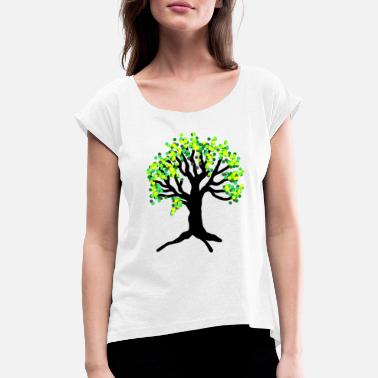 Family Tree family tree - Women&#39;s Rolled Sleeve T-Shirt
