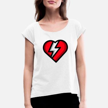 Love Struck Love Struck - Women&#39;s Rolled Sleeve T-Shirt