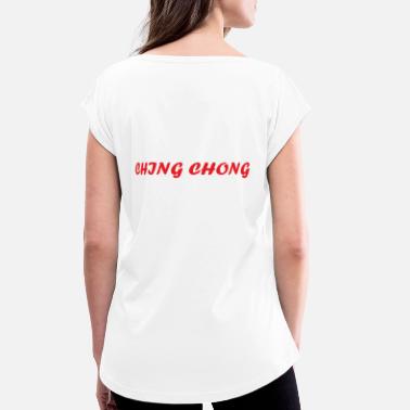 Ching Chang Chong Ching Chong - T-shirt à manches retroussées Femme