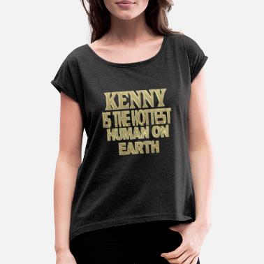 Kenny Kenny - Frauen T-Shirt mit gerollten Ärmeln