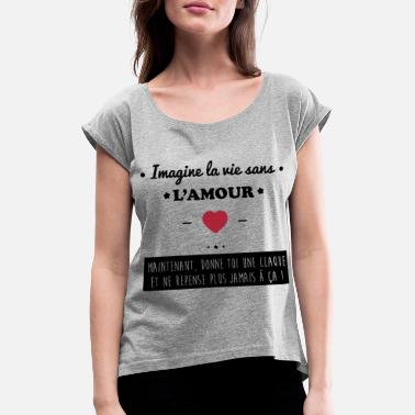 Sensail Couple T-Shirt imprimé à Manches Courtes pour la Saint-Valentin Imprimé T-Shirt Homme Femme Coupe Classique Chemise 