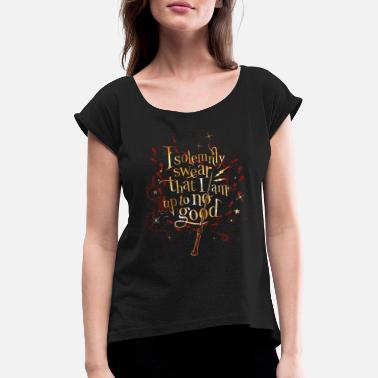 Wizarding World Harry Potter Harry Potter I Solemnly Swear - Vrouwen T-shirt met opgerolde mouwen