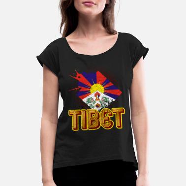 Tibet Tibet - Women&#39;s Rolled Sleeve T-Shirt