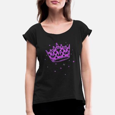 Princesa t-shirt para princesas corona estrellas vara jga carnaval carnaval 
