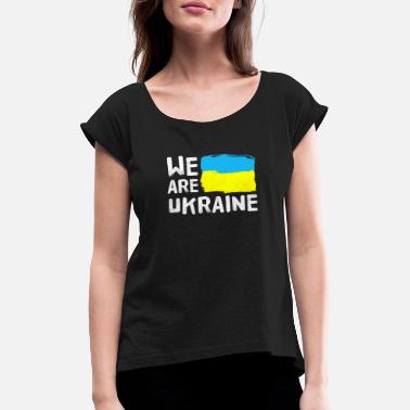Zilosconcy Ukraine Tshirt Unisex Herren Damen Ukraine Herz Ukraina T-Shirt Damen Basic T Shirt Bedrucken Rundhalsausschnitt Schwarz Oberteile Sommer T-Shirt Casual Damen Kurzarm Bluse Tops