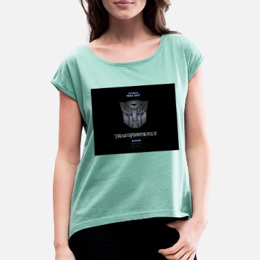 Transformator Transformatoren - Frauen T-Shirt mit gerollten Ärmeln