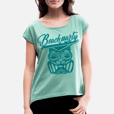 Beachparty Beachparty - T-shirt à manches retroussées Femme