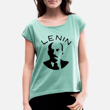 Worst Case Scenerio Lenin - Women&#39;s Rolled Sleeve T-Shirt