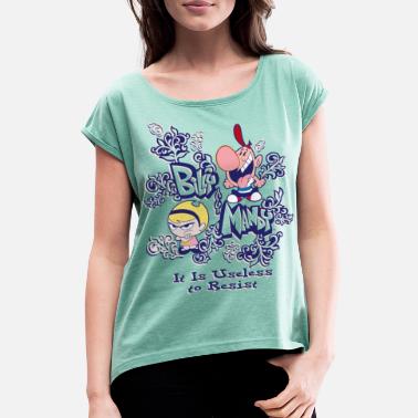 Network The Grim Adventures of Billy &amp; Mandy Resist - Women&#39;s Rolled Sleeve T-Shirt