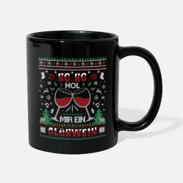 Glühwein Kaffeebecher Kaffeetasse Weihnachten Tasse trinken lecker Zahlen 