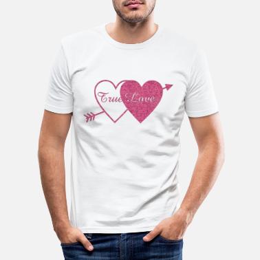 Wahre Liebe Wahre Liebe - Männer Slim Fit T-Shirt