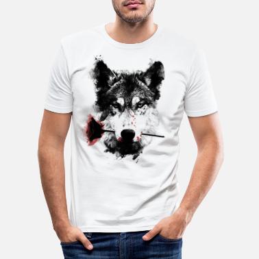 Animal Collection Wolf Lover - T-shirt moulant Homme