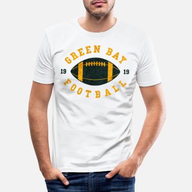 Packers De Green Bay Green Bay Packers | Wisconsin Football américain - T-shirt moulant Homme