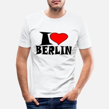 I Love Berlin Berlin - I love Berlin - Men&#39;s Slim Fit T-Shirt