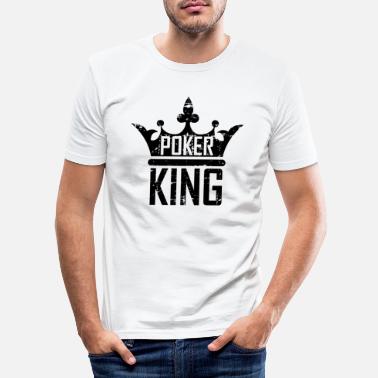King Poker King - Men&#39;s Slim Fit T-Shirt
