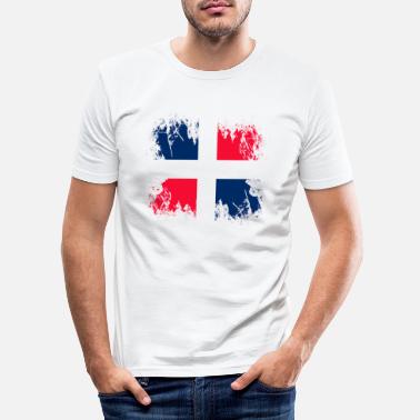 Dominikanische Republik Dominikanische Republik - Dominikanische Republik - Männer Slim Fit T-Shirt
