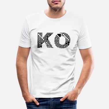 Kö KO - Slim fit T-skjorte for menn