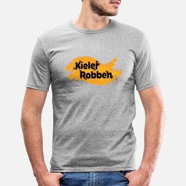 Kieler Kieler seals funny writing - Men&#39;s Slim Fit T-Shirt