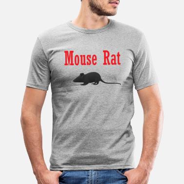 Puistot Mouse Rat -yhtyeen logo - Puistot ja virkistys -uutuus - Miesten slim fit t-paita