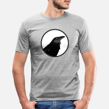 Crow crow - Männer Slim Fit T-Shirt
